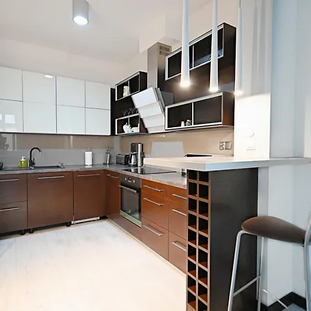 アパート Victus Apartamenty, Niebieski