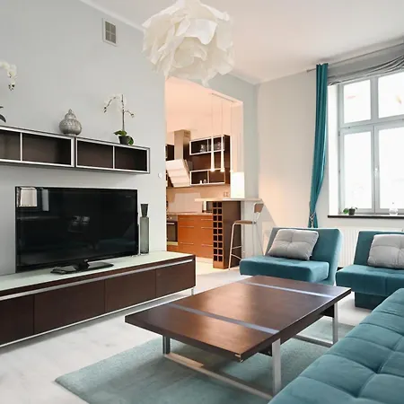 アパート Victus Apartamenty, Niebieski